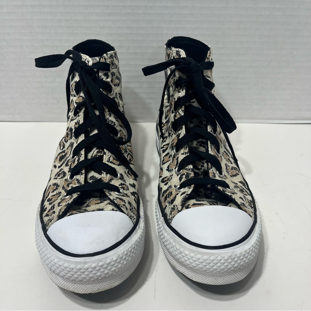 Converse Chuck Taylor All Star Lift High-Top platform sneakers animal print - Picture 3 of 15